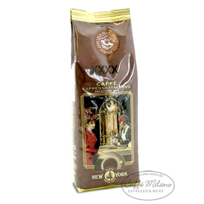 New York extra XXXX Caffe Espresso Feinschmecker 250g - Bohnen - Caffe Milano