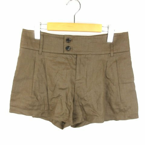 Gucci shorts plain tuck Size 40 brown 