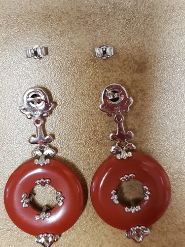 Michael Valitutti Stamped “NH” Sterling Silver Earrings - Picture 4 of 7