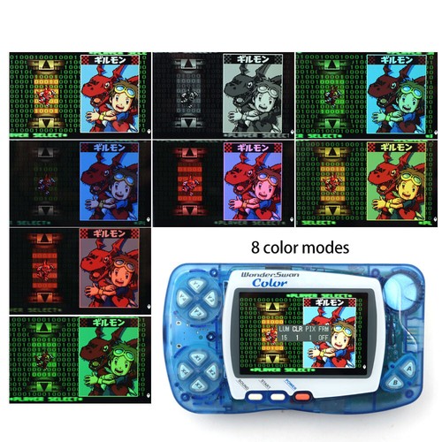 IPS Backlight High Definition Retro Pixel LCD Screen For Bandai WonderSwan Color - Picture 5 of 15