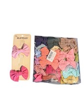 Bundle Lot of 42 hair bows/clips neutral solid colors Brand New