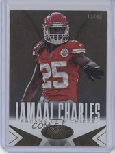 2014 Certified Hot Box Gold Camo 13/25 Jamaal Charles #50 fm0