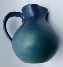 1980s Van Briggle American Art Pottery Creamer Mulberry Blue - Tina Ufford 1980s Van Briggle American Art Pottery Creamer Mulberry Blue - Tina Ufford
