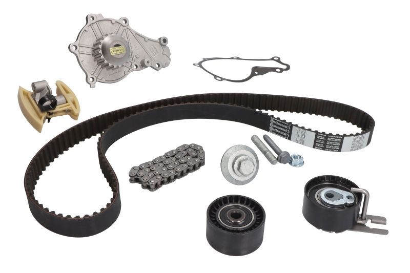 Wasserpumpe + Zahnriemensatz Wasserpumpe PK08030XT HEPU für PEUGEOT FORD CITROËN - Bild 3
