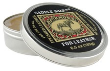 Saddle Soap Plus - 6.5oz - Leather Cleaner & Conditioner with Lanolin - Resto...