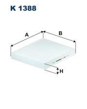 FILTRON Innenraumfilter K 1388 Partikelfilter für A1 AW1 SKODA SEAT CROSS IBIZA