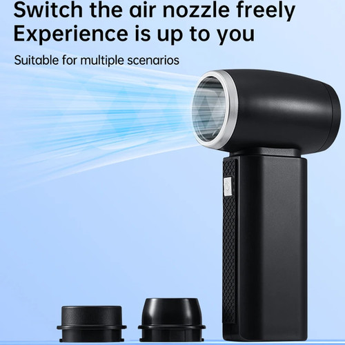 Violent Turbofan, High-speed Hair Dryer Handheld Outdoor Fan Portable Air Cannon - Picture 2 of 6