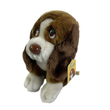 Russ Baxter Bashful Basset Puppy Dog Plush 8" Stuffed Toy Lovey