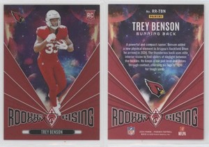 2024 Panini Phoenix Rookie Rising Red /99 Trey Benson #RR-TBN RC
