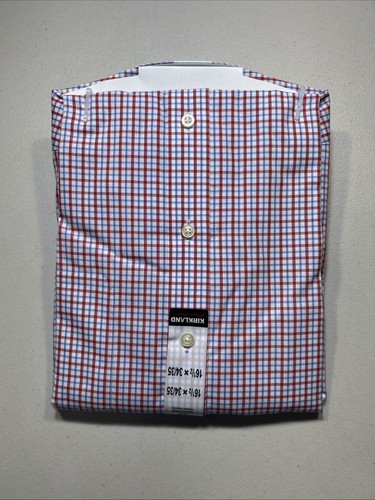 Kirkland Signature Men's Traditional Fit Non-Iron Dress Shirt | 16.5 x 34/35 - Picture 7 of 7