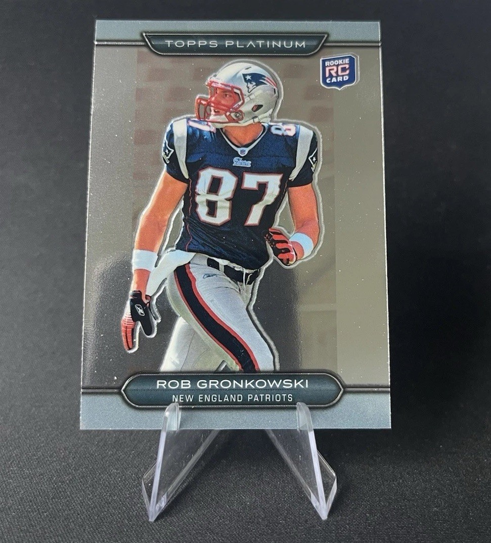 Topps 2010 Platinum Rob Gronkowski #122 RC Rookie Card New England Patriots