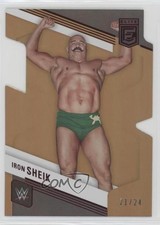 2023 Panini Donruss Elite WWE Legends Status Die-Cut 21/24 Iron Sheik HOF nd3