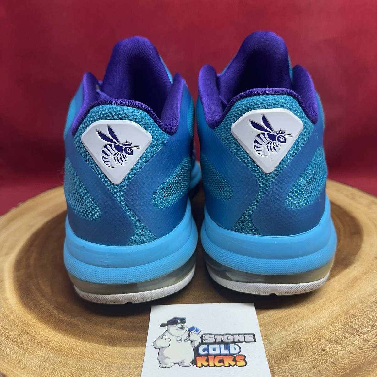 Nike LeBron 9 IX Low Turquoise Blue Summit Lake Hornets 510811-400