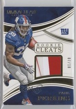 2016 Panini Immaculate Immaculate Rookie Cleats 7/10 Paul Perkins #PP 0ja2