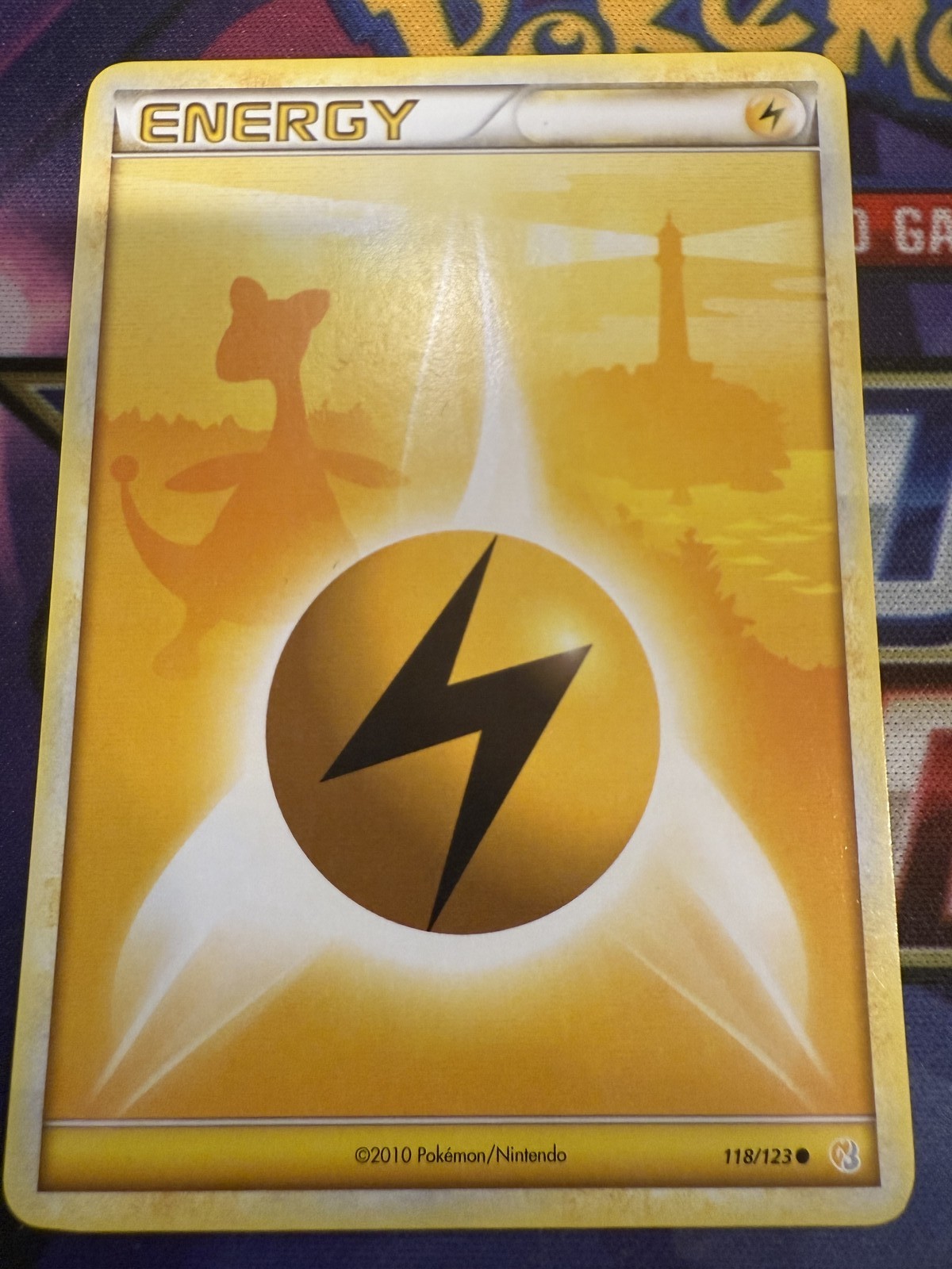 Lightning Energy Common HeartGold SoulSilver 118/123 NM