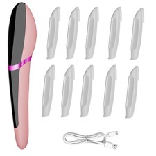Dermaplane Razor for Women Face, Sonic Dermaplaning Tool Women, Pink
