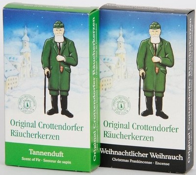 Original Crottendorfer - Set of 2 incense candles incense cones - fir & ince