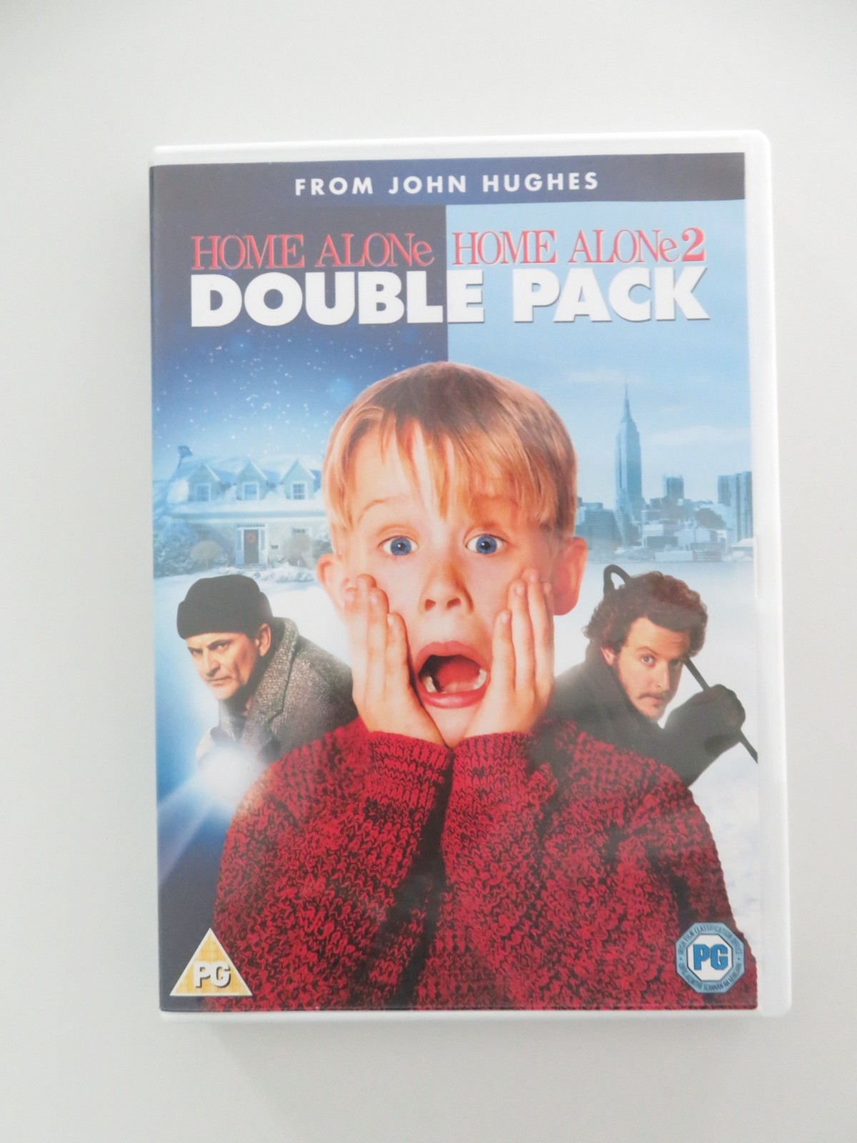 HOME ALONE + HOME ALONE 2 - DOUBLE PACK (DVD) MACAULEY CULKIN 1990 REGION 2