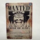 Gol D Roger OP09-118 SP Wanted Poster Manga OP13	One Piece Card English Carrying
