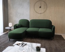 Corner Sofa Bed with Storage Water Repellent Universal Side IGO FAST DELIVERY