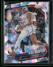 2025 Panini Prizm WNBA #72 Kiki Iriafen Ice Prizms
