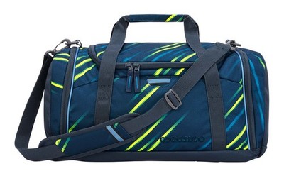 coocazoo Sports Bag Sporttasche Tasche Fast Lime dunkelblau blau Neu