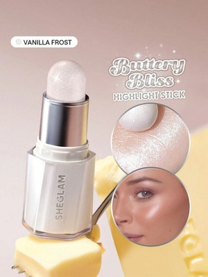 SHEGLAM Buttery Bliss Highlight Stick Vanilla Frost Glow Cream Shimmer