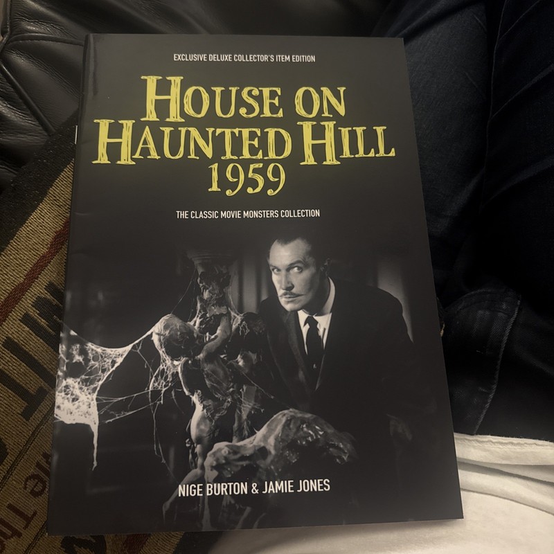 CLASSIC MONSTERS Magazine (UK)  House On Haunted Hill ( Price )   1959 NEW   