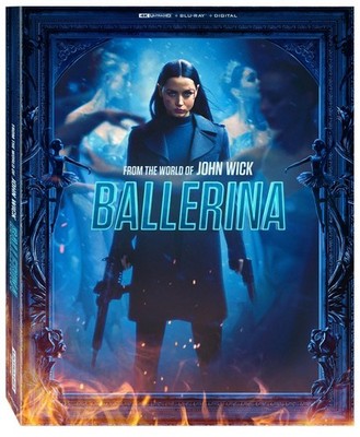 BALLERINA: FROM THE WORLD OF JOHN WICK STEELBOOK 4K + BLU-RAY NEW! SEALED!