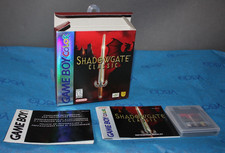 Nintendo Game Boy Color Shadowgate Classic Vintage Video Game Original 1999 Boxd