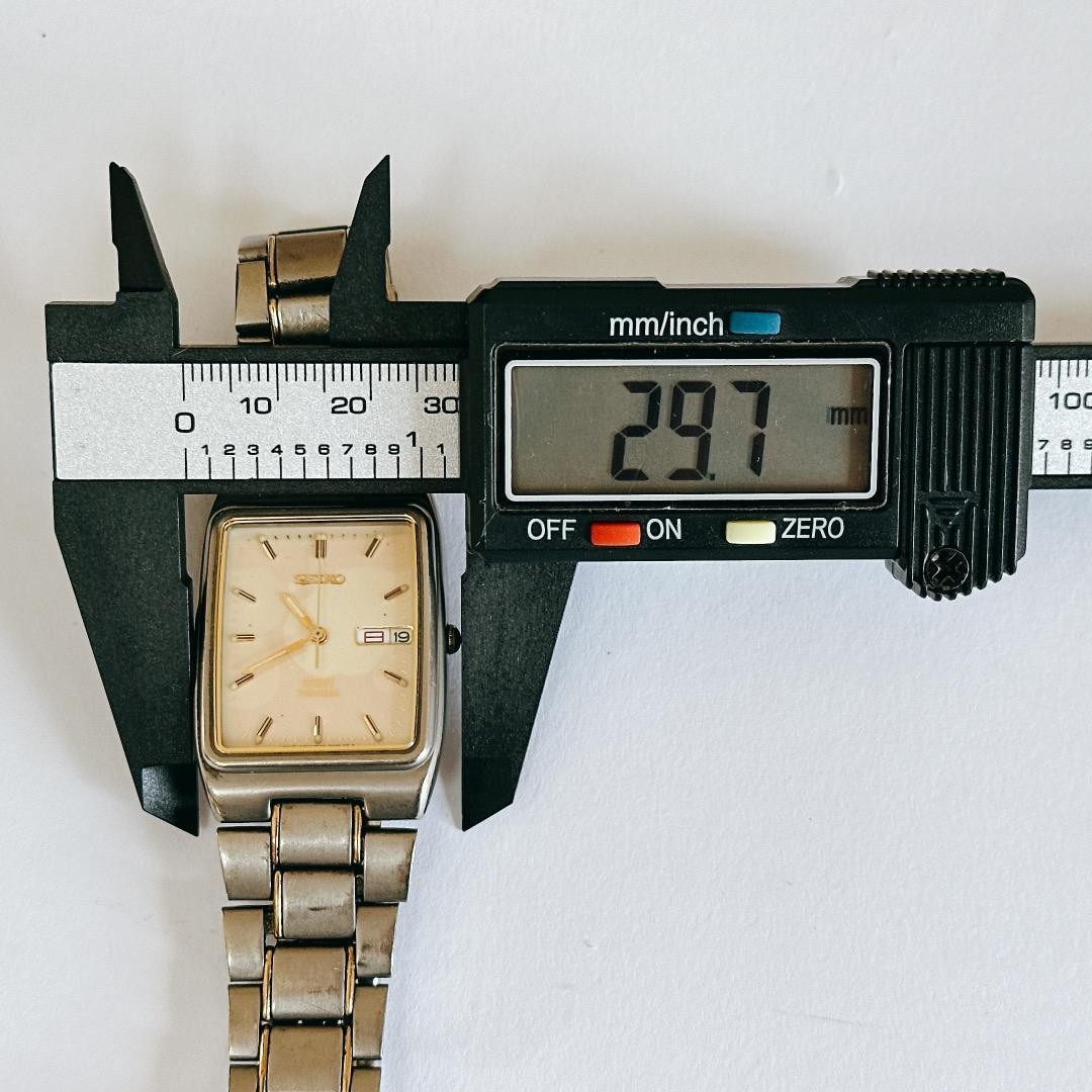 Vintage SEIKO Spirit 7N33-5A30 Titanium Rectangular Q… - Gem