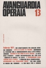 Avanguardia Operaia (n. 13 febbraio 1971) - AA.VV. (Sapere edizioni) [1971]