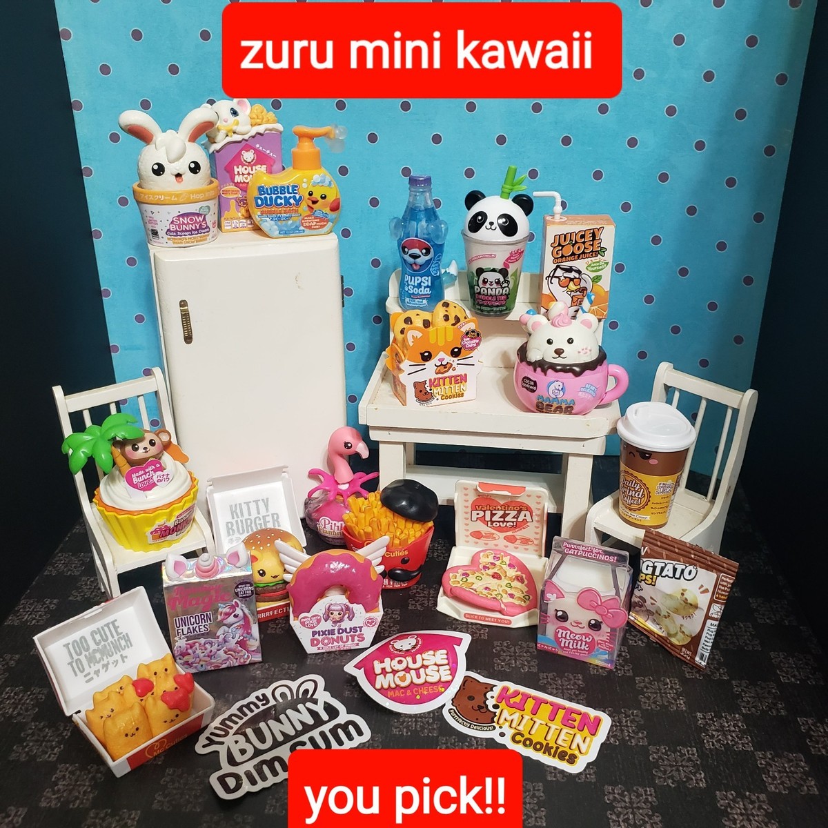 Zuru Mini Brands KAWAII Series~ NEW~ YOU PICK~FLAT SHIPPING!! | eBay