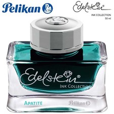 Pelikan Tintenglas Edelstein Apatite 50ml Tintenfass Tinte Farbe des Jahres 2022