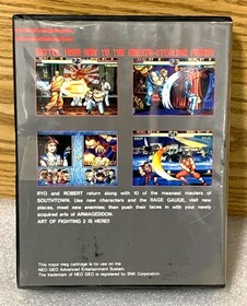 ART OF FIGHTING 2 USA Version Neo Geo AES Game NEOGEO SNK 1994 MADE IN JAPAN