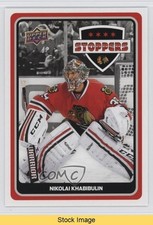 2025-26 Chicago Blackhawks Centennial Stoppers Nikolai Khabibulin #S-6 READ 0z05