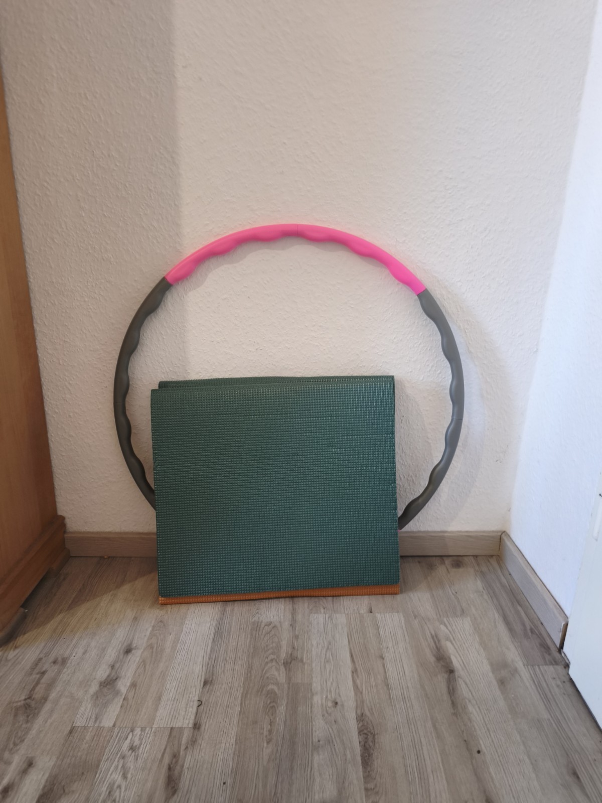 Hulla Hupp Hula Hoop Fitness Massage Mit Isomatte Zum Trainieren