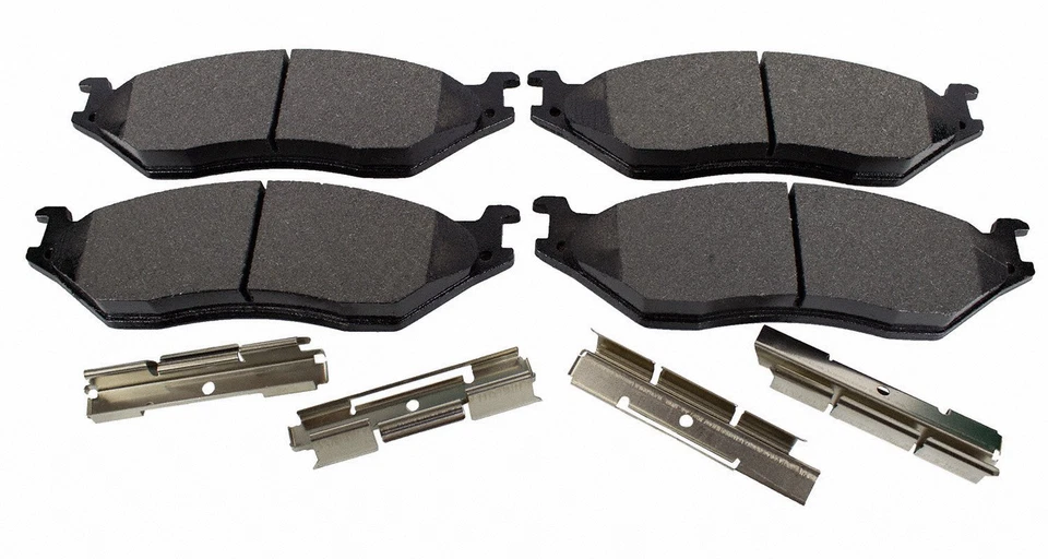 Juego de pastillas de freno de disco - pastillas delanteras MOTORCRAFT para FORD E550 F450 F550 Super Duty Foto 2 de 2