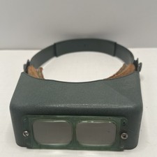 Vintage Opti-VISOR Headband Magnifier Donegan Optical USA Adjustable