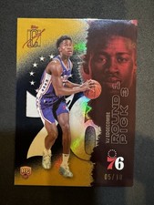 2025-26 Topps - Topps Rookie card Vj Edgecombe Signature Series Gold 5/10