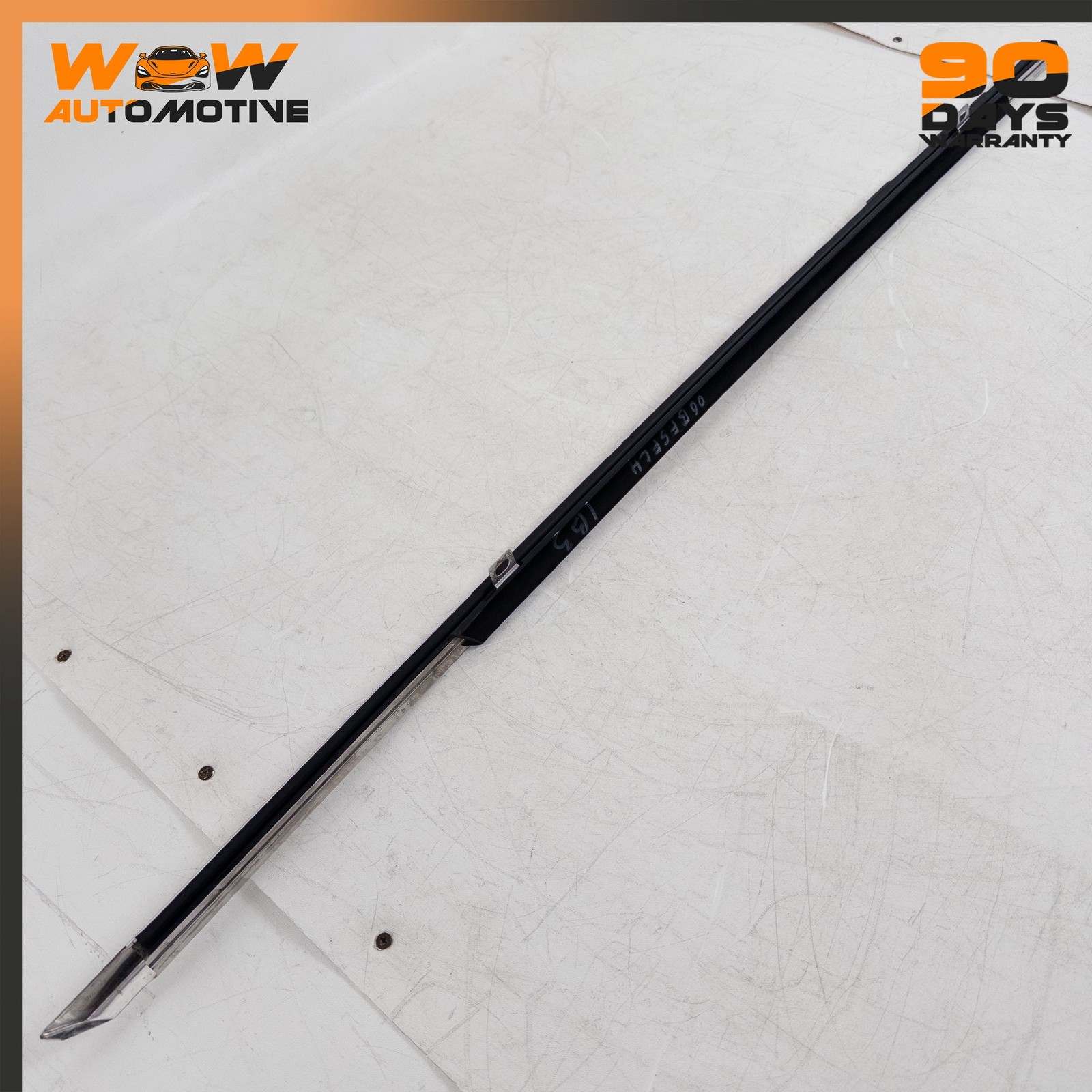 06-13 BENTLEY CONTINENTAL FLYING SPUR FRONT LEFT DOOR WINDOW MOLDING TRIM OEM
