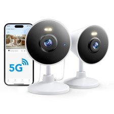Indoor Outdoor Security Camera Home Baby Elder Dog Pet App WiFi Spotlight
