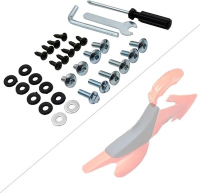 Fairing Tank Mount Screw Panel Bolts Plastic M6 For Dirt Pit Bike 50cc 70cc 90cc