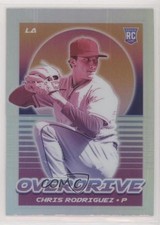 2021 Panini Chronicles Overdrive Holo Prizm Chris Rodriguez #3 g1d
