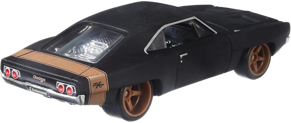FAST AND FURIOUS Modello Auto DODGE CHARGER Dusty Black 1:64 Hot Wheels GBW75 - Immagine 2 di 4