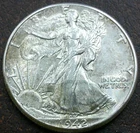 US 1942 Walking Liberty Half Dollar  **
