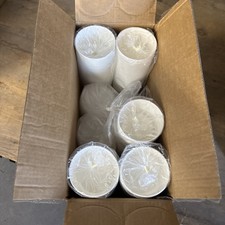 300 Pack 8 Oz Soup Cups With Plastic Lids Double Poly Paper Huhtamaki Food