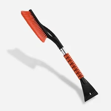 26.7" Snow Brush and Ice Scraper for Car, Detachable Frost Removal Tool for SUV,