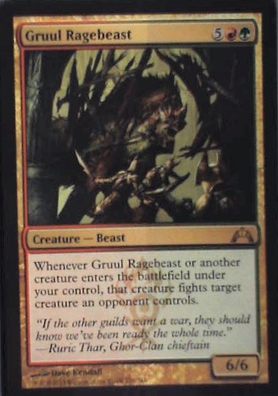 Gruul Ragebeast - Gatecrash: #170, Magic: The Gathering Lp C283
