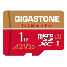 5-Years Data Recovery GIGASTONE 1TB 4K Camera Pro, Pro 1-Pack